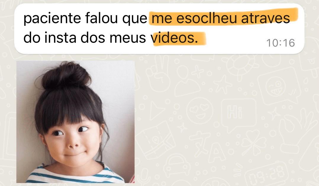 Print de conversa no WhatsApp com feedback de cliente da Lumiar
